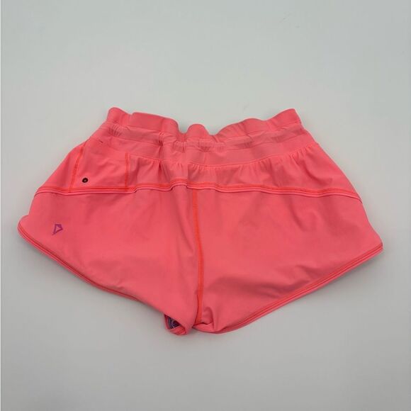 Ivivva by Lululemon Girls Blue Patterned Running Shorts Size 14 - Picture 6 of 8